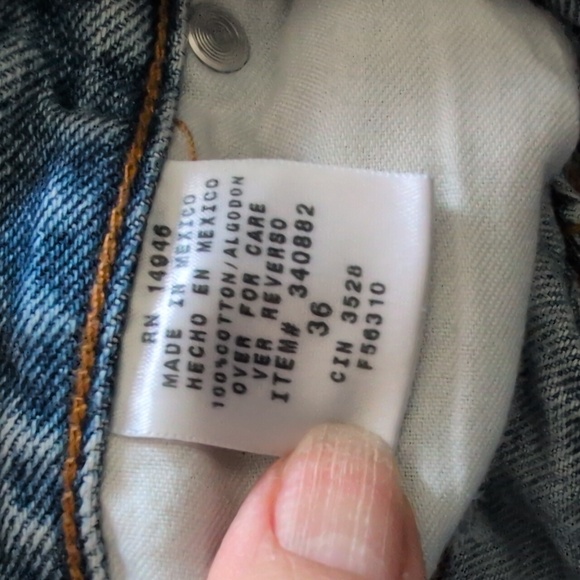 New items. HALF OFF! Men's 36-in jean shorts - Picture 5 of 6